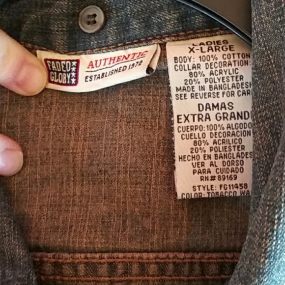 Faded Glory Jean jacket - Picture 2 of 2